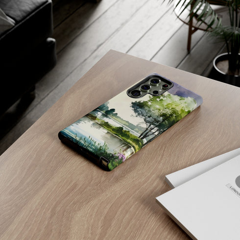Summer Day by the Lake - Impact Resistant Phone Case